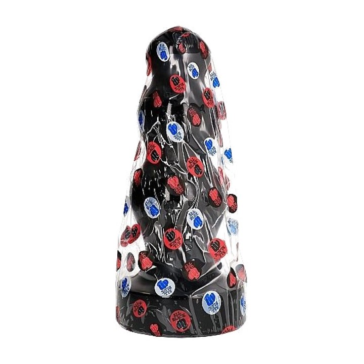 ALL BLACK Large anal plug 38 CM D-222870