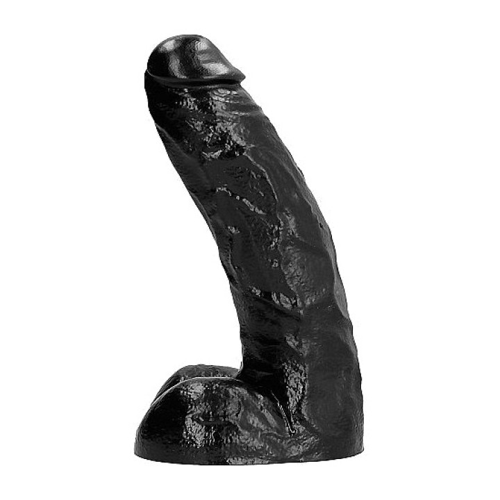 ALL BLACK Realistický peneis DONG 25,5 CM D-222831