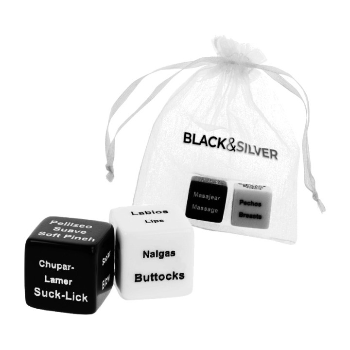 BLACKSILVER Dadi erotici per coppie ES/EN D-221906