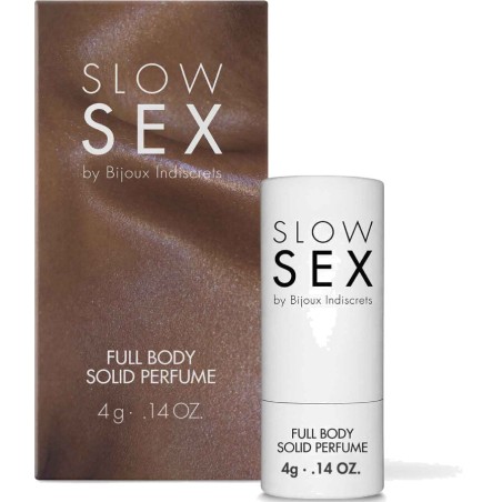 parfum solide pour le corps slow sex
