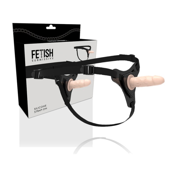 FETISH SUBMISSIVE Arnés con dildo realístico de silicona