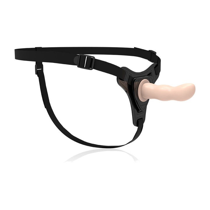 FETISH SUBMISSIVE Harness mit G-Punkt-Silikondildo