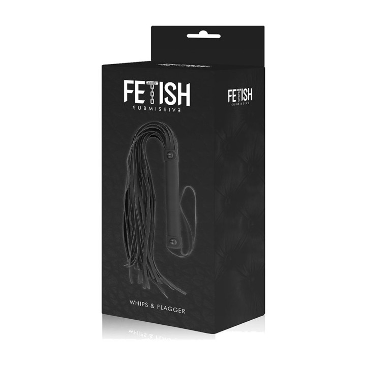 FETISH SUBMISSIVE Lederremming av veganskt läder D-218916