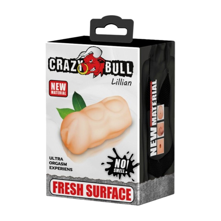 CRAZY BULL Mandeldild i vaginaskikkon LILLIAN-13CM D-218743