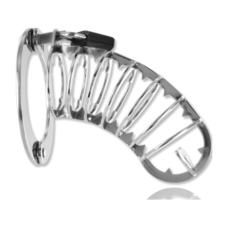 penis chastity cage with security lock 14 cm