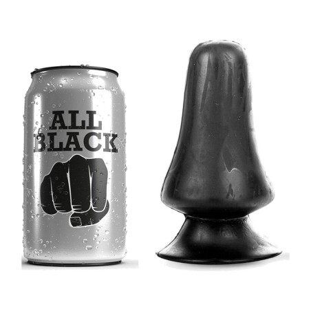 bell-shaped anal plug with suction cup 12 cm