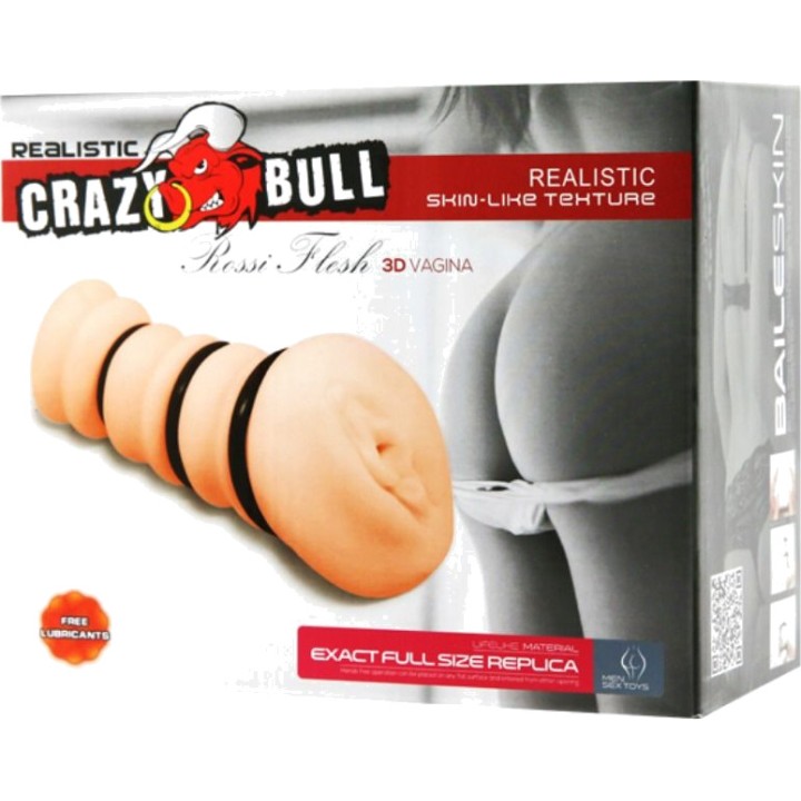 CRAZY BULL Stimulateur vaginal avec anneaux modèle 2