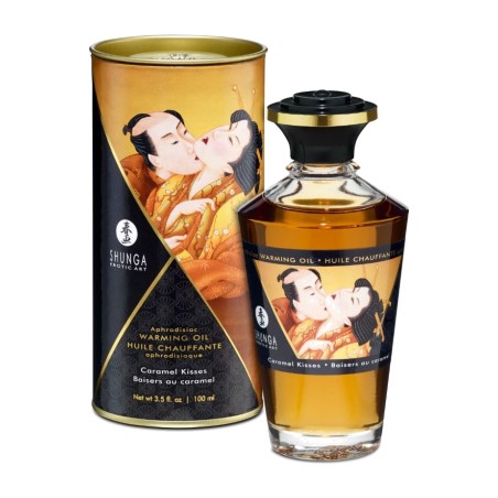 olio da massaggio aromatizzato con effetto riscaldante 100 ml