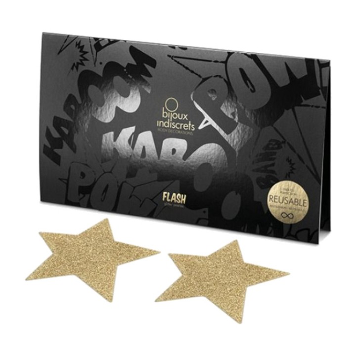 BIJOUX INDISCRETS Pezoneras con forma de estrella FLASH-7830