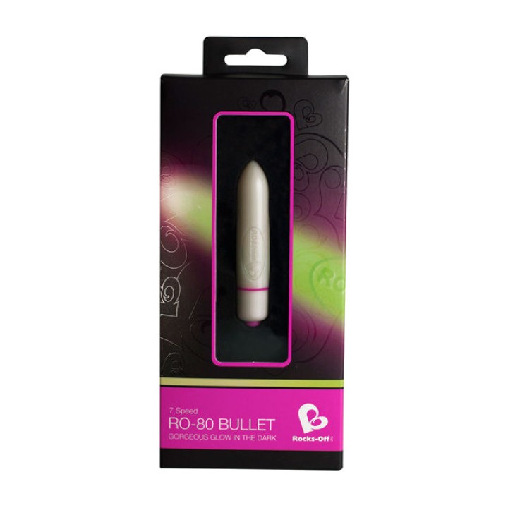 ROCKS-OFF 7-speed vibrating bullet RO-80MM D-195990