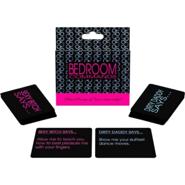 KHEPER GAMES Szexuális kártyajáték angolul BEDROOM-COMMANDS