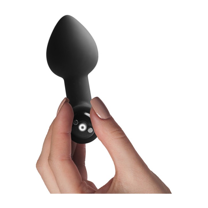 ROCKS-OFF Plug anal vibrador recargable de 16 funciones