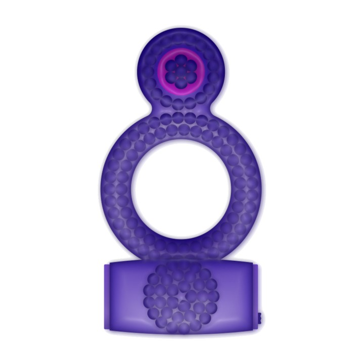 CASUAL LOVE Wibrator do pęsetra RING DOUBLE PLEASURE