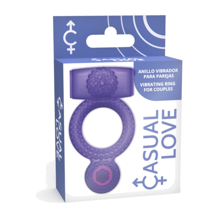 CASUAL LOVE Penis vibration ring DOUBLE PLEASURE D-217983VAR