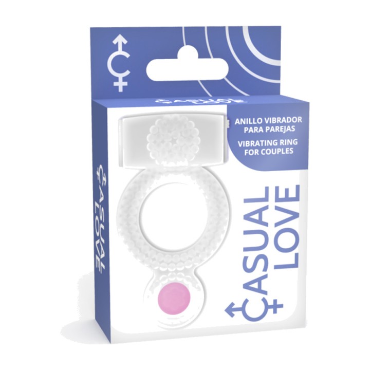 CASUAL LOVE Penis vibration ring DOUBLE PLEASURE D-217983VAR