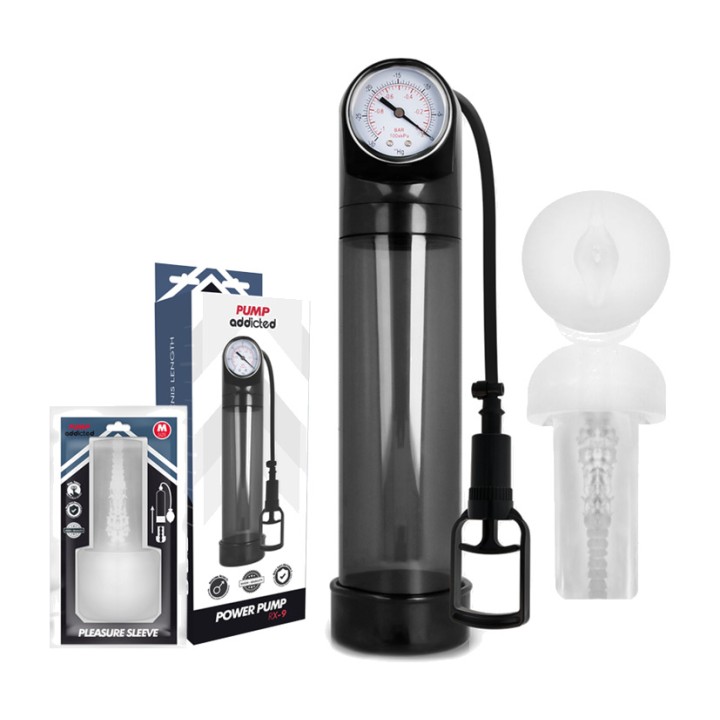PUMP ADDICTED Erektionspumpe mit Masturbator RX9 D-220996VAR