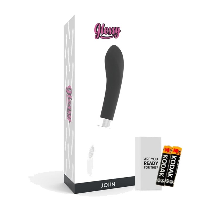 GLOSSY Vibrátor na bod G JOHN D-221105VAR