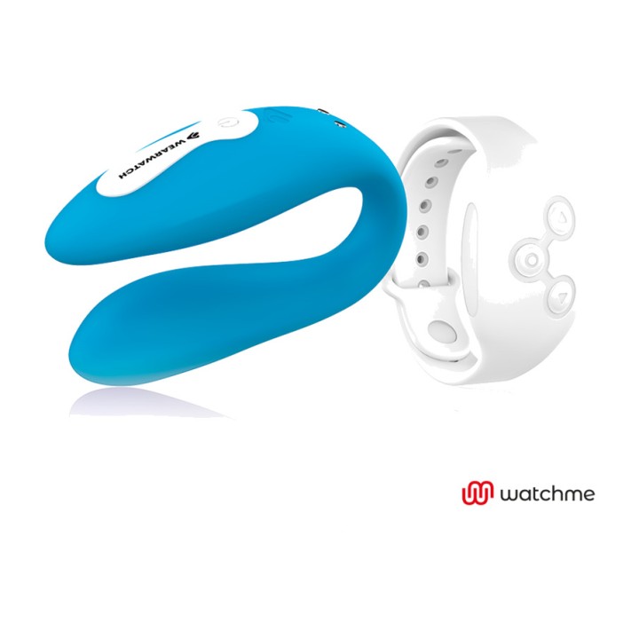 WEARWATCH Vibromasseur double avec télécommande en forme de