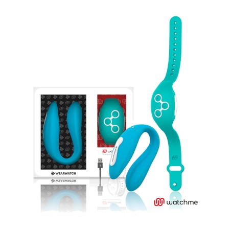 vibromasseur double avec télécommande en forme de montre watchme-technology
