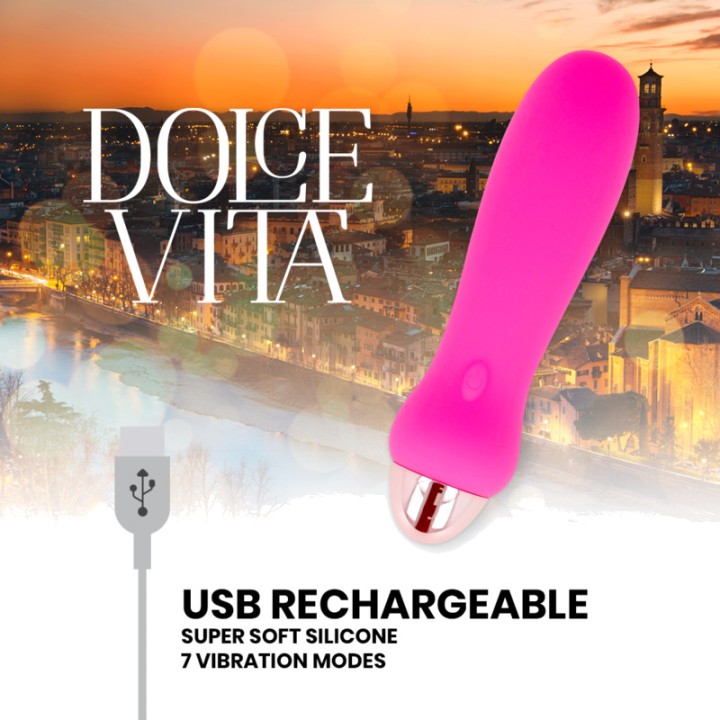 DOLCE VITA Vibrator recarabil cu 7 viteze FIVE D-228458VAR