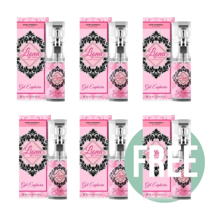 LIONA BY MOMA Pack mit Flüssiggel-Vibratoren 15 ML 6 UDS