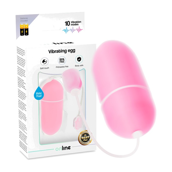 ONLINE Huevo vibrador sumergible WATERPROOF D-230533VAR