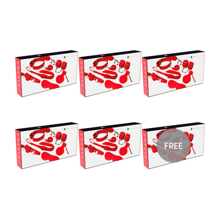 EXPERIENCE Pack mit 6 BDSM-Spielzeugsets FETISH 5+1