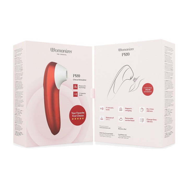 WOMANIZER Estimulador de clitóris PRO-VIBRANT D-245715VAR