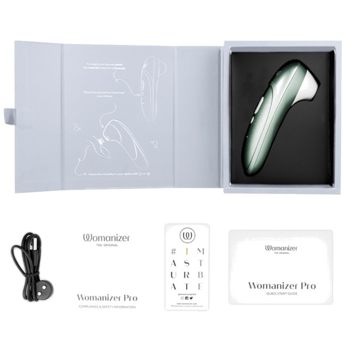 WOMANIZER Clitoriskeuhdistin PRO-VIBRANT D-245715VAR