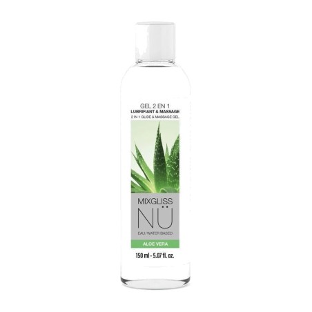 gel de masaje nuru y lubricante de base agua 2 en 1 nü 150 ml