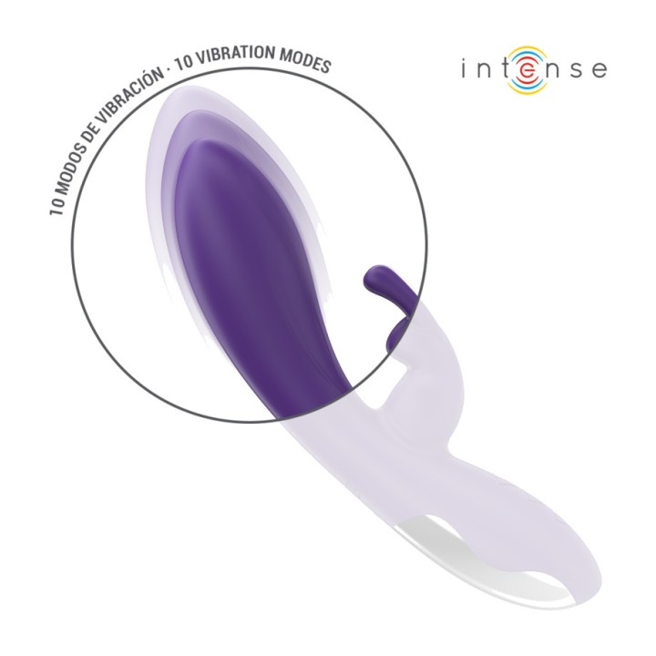 INTENSE Lisseur lapin avec 10 vibrations RANDALL D-244474VAR