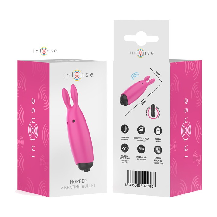 INTENSE Vibrerande kula HOPPER 8,3X2,4 CM D-243336