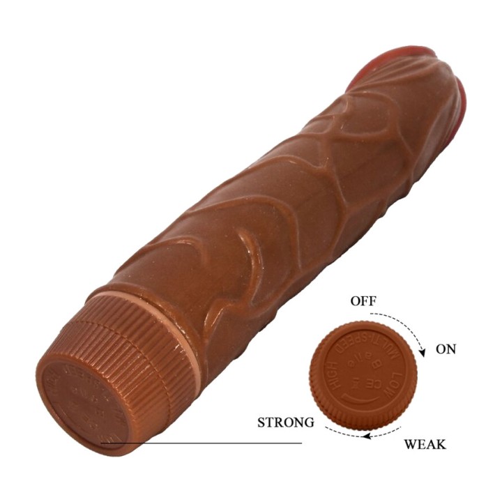 BAILE Realistisk vibratör BOB 22,5 CM D-242505VAR