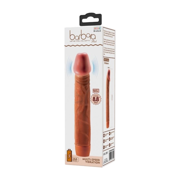 BAILE Realistyczny wibrator BOB 22,5 CM D-242505VAR