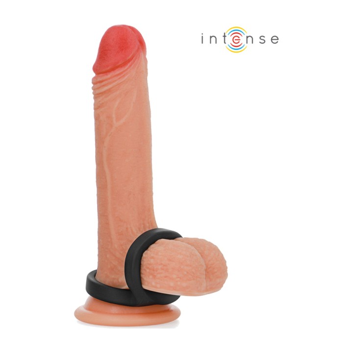 INTENSE Dubbele siliconering voor de penis BOBBY D-241977