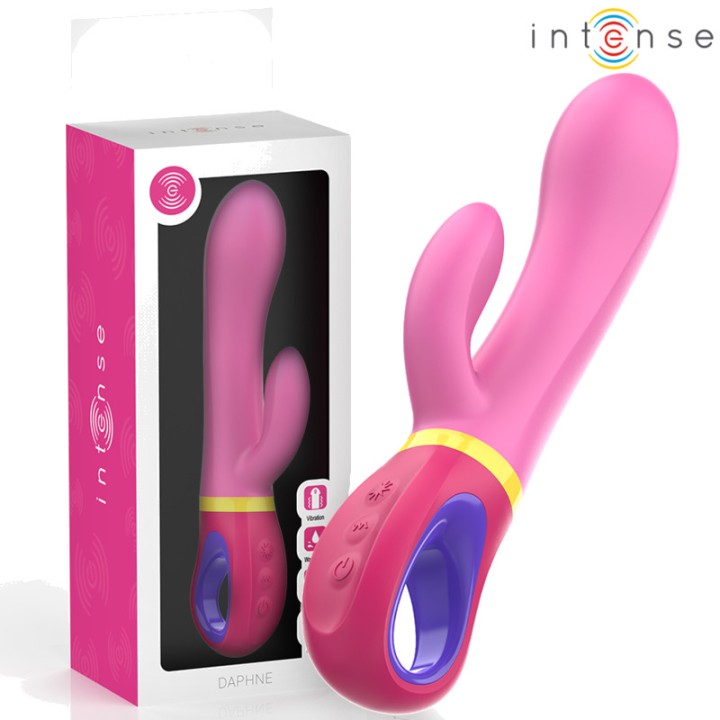 INTENSE Vibratore con stimolatore anale DAPHNE D-241948