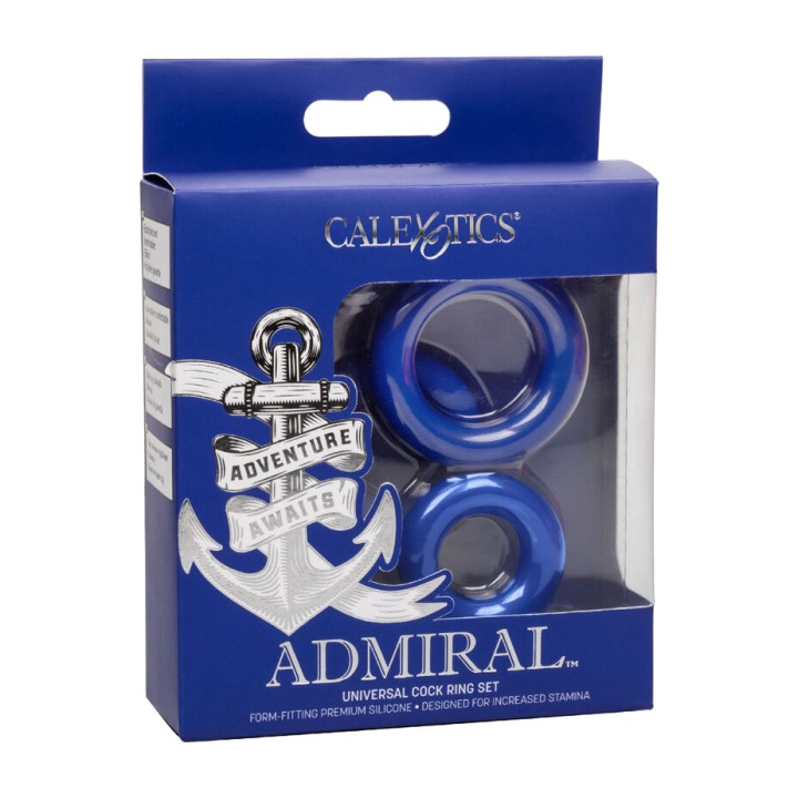 CALEXOTICS Set med 3 ringar för penis ADMIRAL D-238320