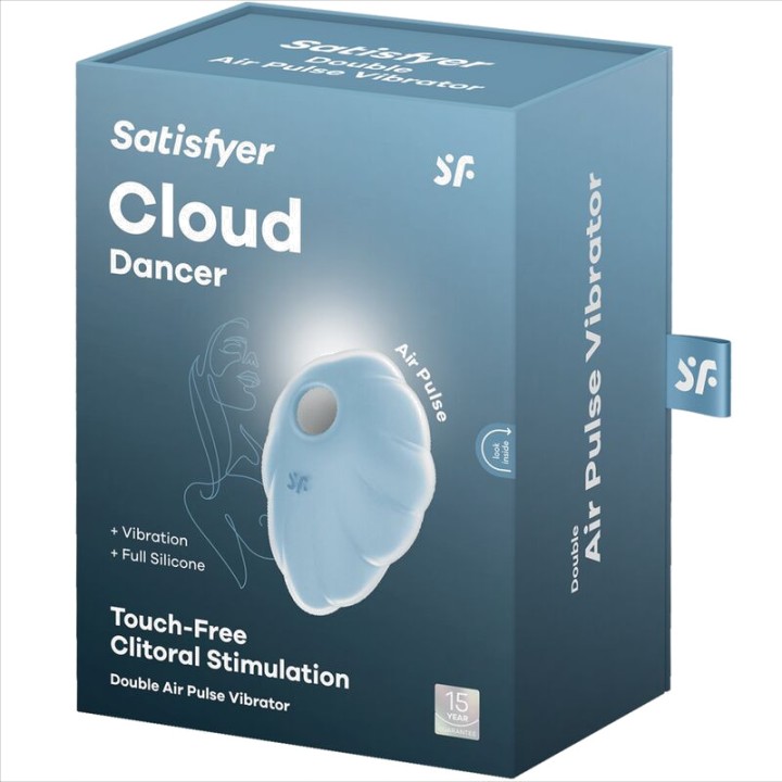 SATISFYER Clitorgál-szívó vibrátor CLOUD DANCER D-237589VAR