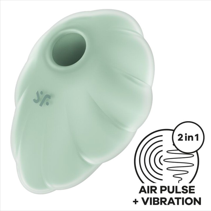 SATISFYER Clitoral vacuum pump with vibration CLOUD DANCER