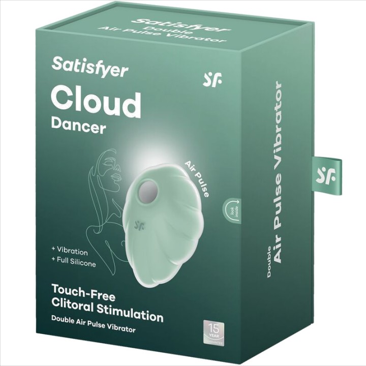 SATISFYER Cliterossucteur met vibratie CLOUD DANCER