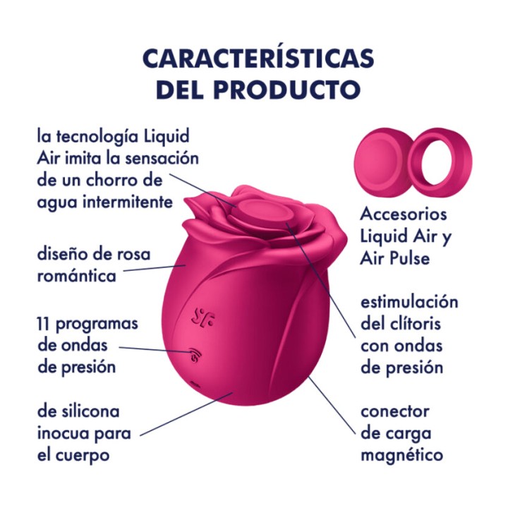 SATISFYER Cliterossuctorm vibrator AIR PULSE PRO 2 CLASSIC
