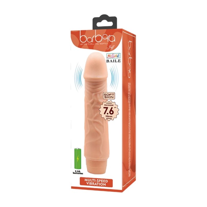 BAILE Realističen vibrators BARBARA 20 CM D-234981