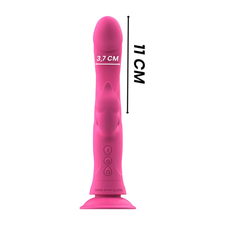 INTENSE Vibrator cu picio de silicong JULIO D-234765
