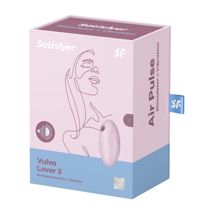 SATISFYER Klitorislock med vibration VULVA LOVER 3