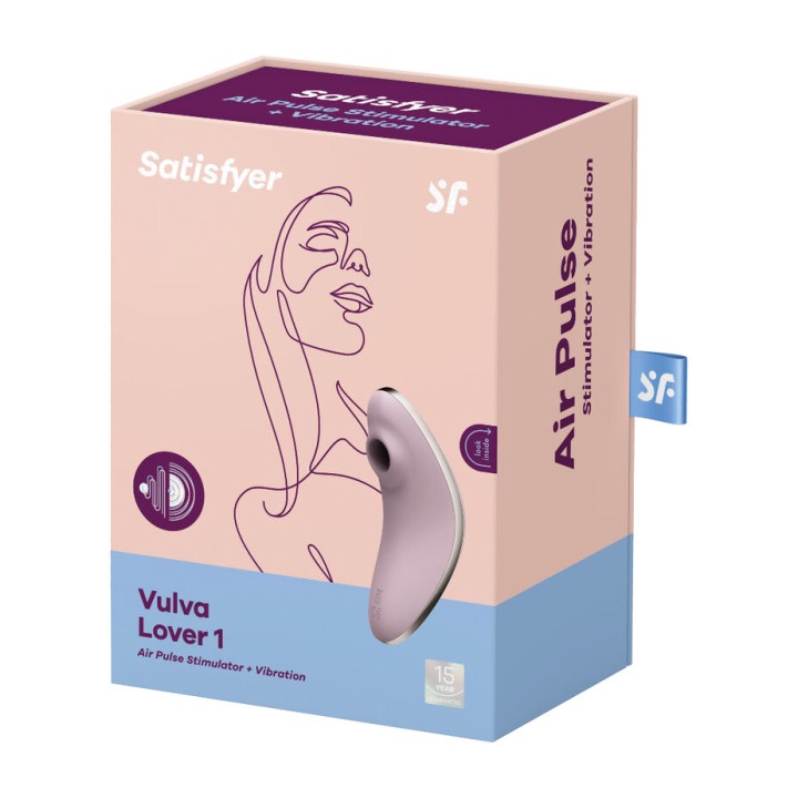 SATISFYER Klitorislock med vibration VULVA LOVER 1