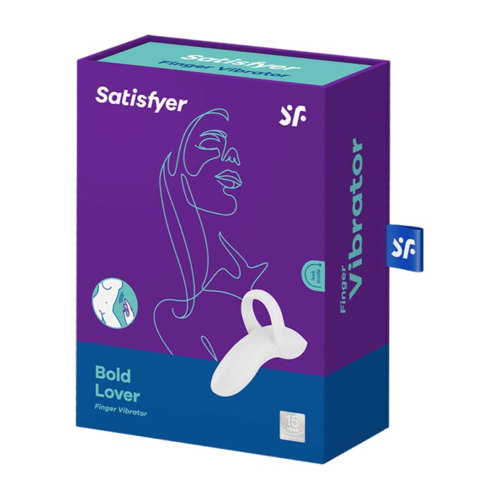 SATISFYER Wibrator do palca BOLD LOVER D-232144VAR