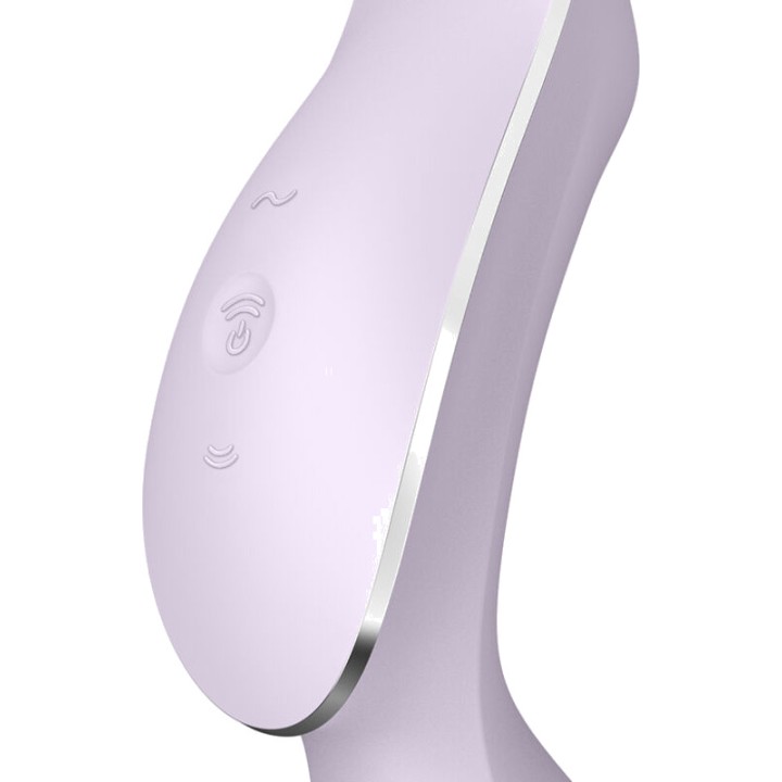 SATISFYER Clitorissauger mit Vibration CURVY TRINITY 2