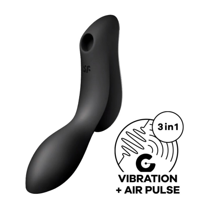 SATISFYER Suggeringeklitoris med vibration CURVY TRINITY 2