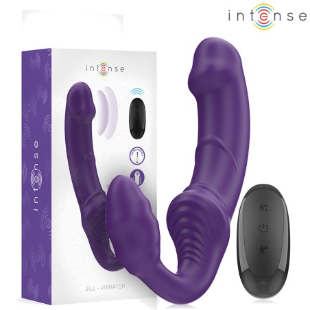 vibrador doble amb control remot jill 20 cm