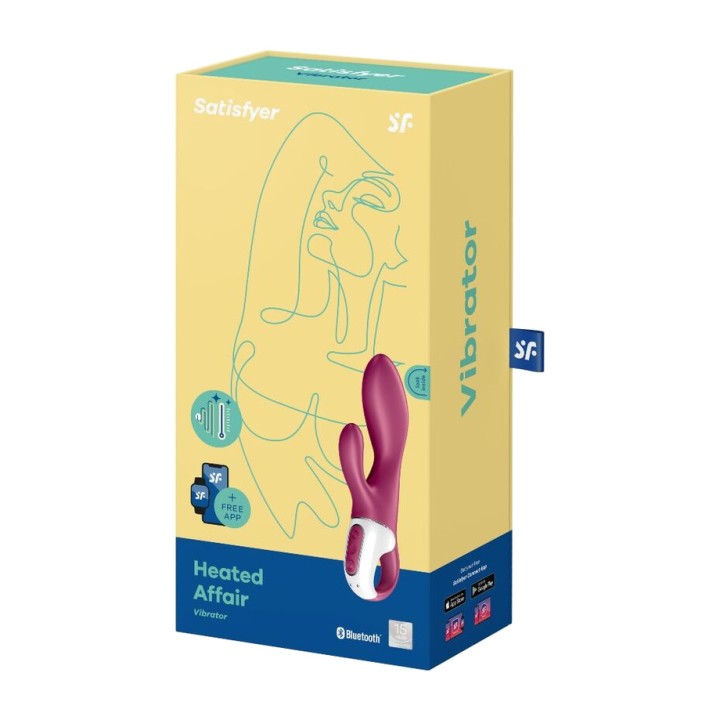 SATISFYER G-pistool Vibrator HEATED AFFAIR D-231084